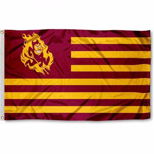 Arizona State University Striped Flag