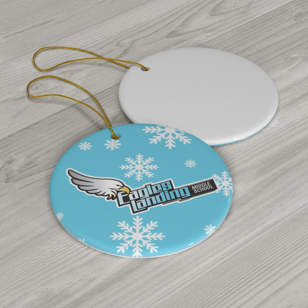 Eagles Landing Ceramic Ornaments