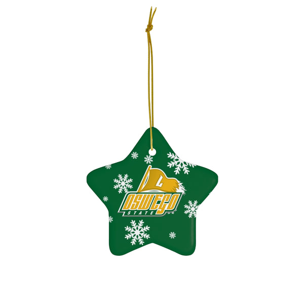 SUNY Oswego Ceramic Ornaments