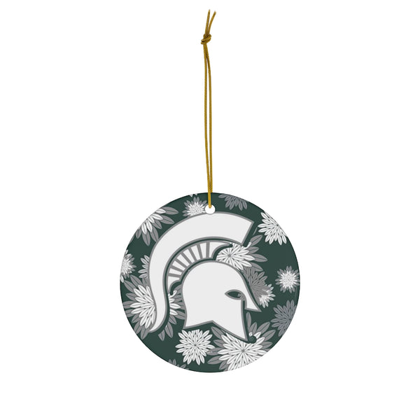 Michigan State Ceramic Ornaments