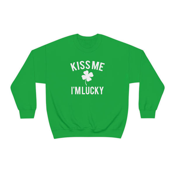 Kiss Me, I'm Lucky St. Patrick's Day Sweatshirt