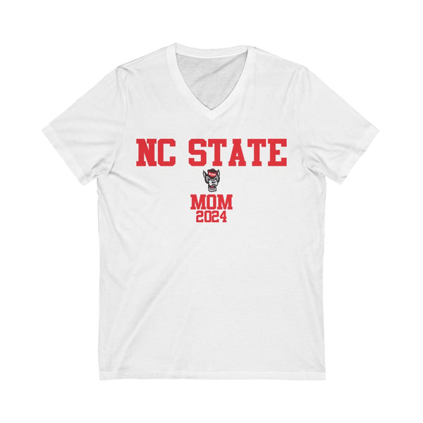 NC State Class of 2024 - MOM V-Neck Tee