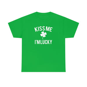 Kiss Me, I'm Lucky St. Patrick’s Day Tee