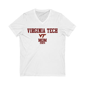 Virginia Tech Class of 2024 - MOM V-Neck Tee