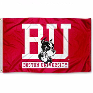 Boston University BU Terriers Flag