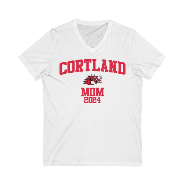 SUNY Cortland Class of 2024 - MOM V-Neck Tee
