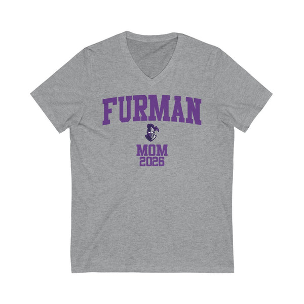 Furman 2026 MOM V-Neck Tee