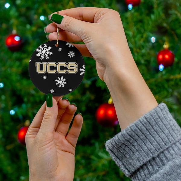 UCCS Ceramic Ornaments