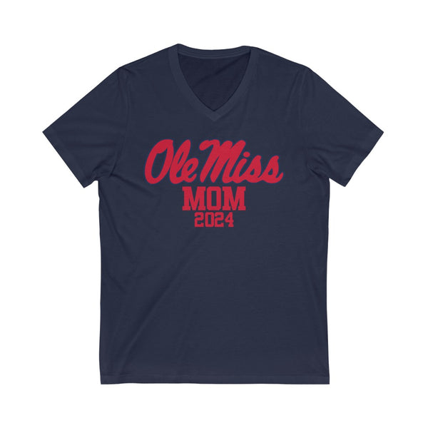 Ole Miss Class of 2024 - MOM V-Neck Tee
