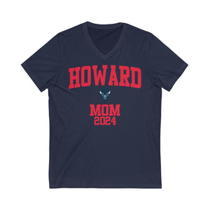 Howard Class of 2024 - MOM V-Neck Tee
