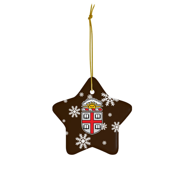 Brown Ceramic Ornaments