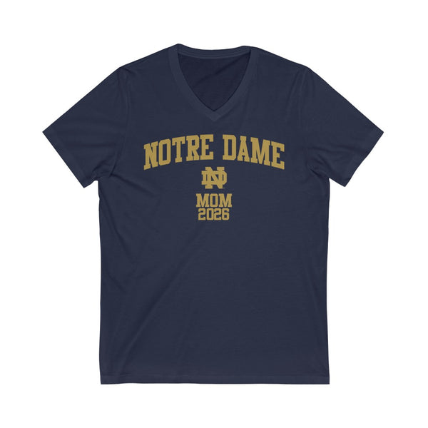 Notre Dame 2026 MOM V-Neck Tee