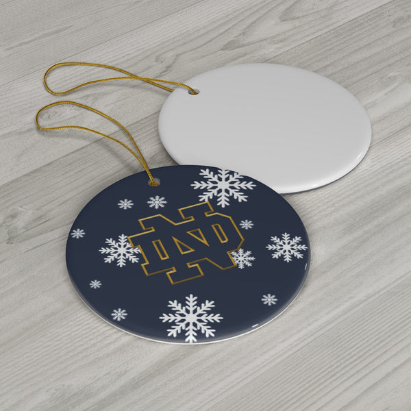 Notre Dame Ceramic Ornaments