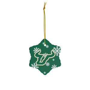 USF Ceramic Ornaments