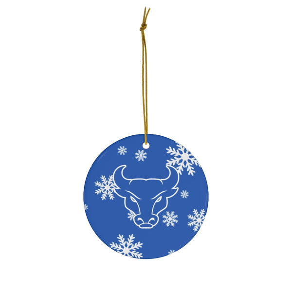 Buffalo Ceramic Ornaments