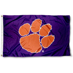 Clemson University Classic Purple Flag