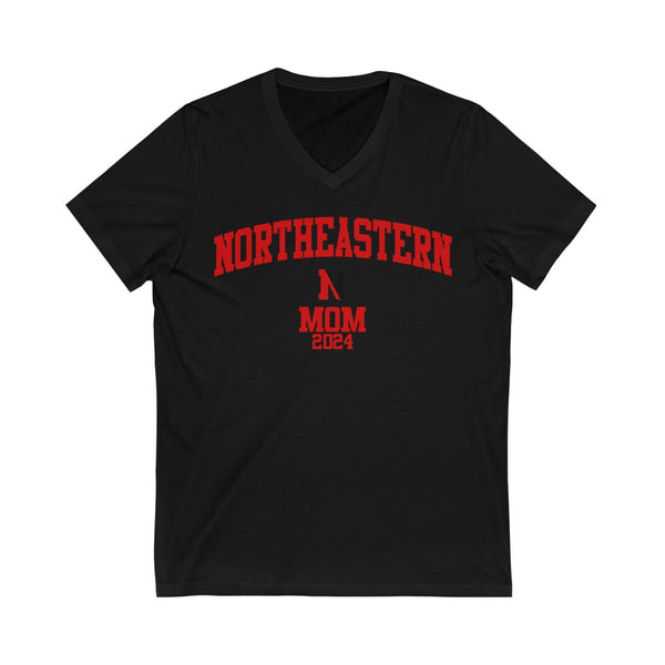 Northeastern Class of 2024 - MOM V-Neck Tee