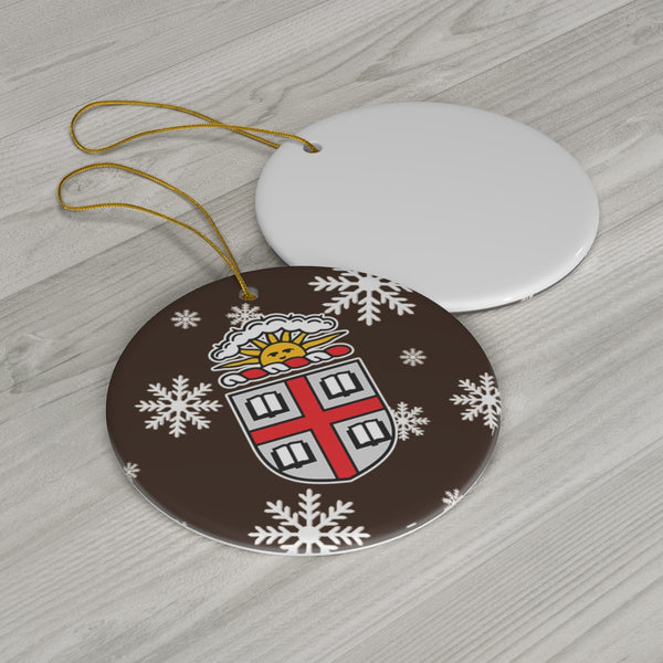 Brown Ceramic Ornaments