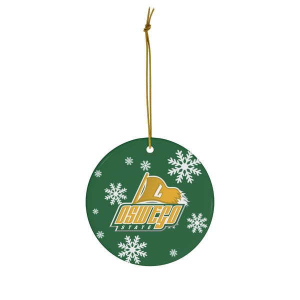SUNY Oswego Ceramic Ornaments
