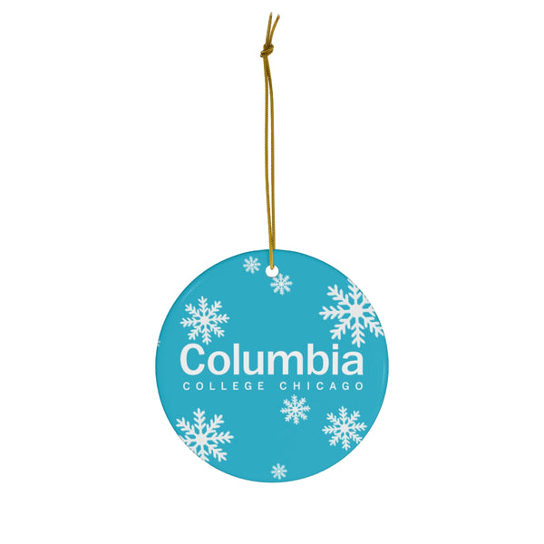 Columbia College Chicago Ceramic Ornaments