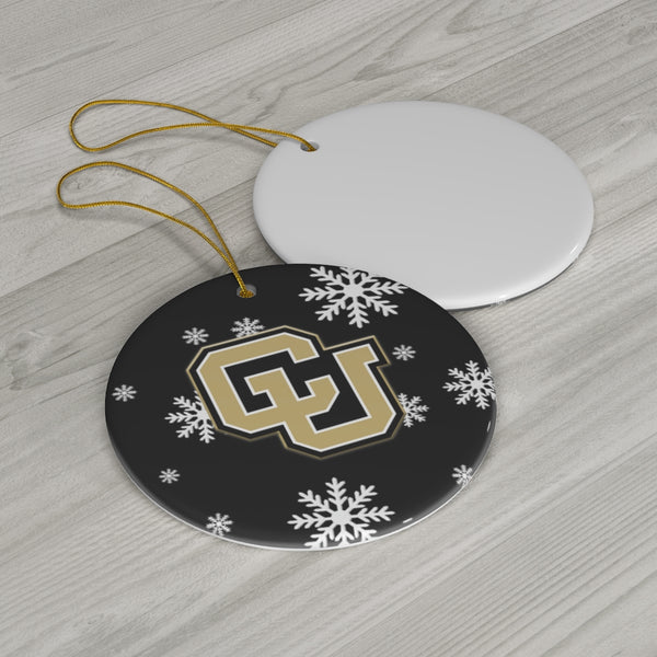 CU Denver Ceramic Ornaments