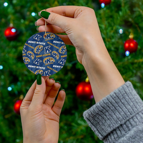 Kent State Ceramic Ornaments