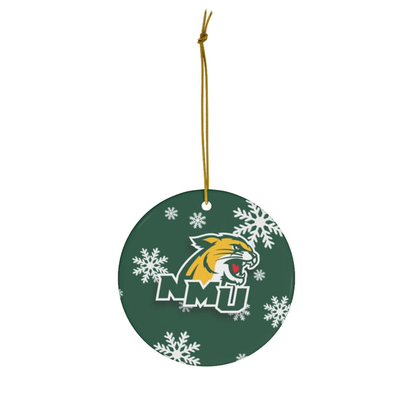 NMU Ceramic Ornaments