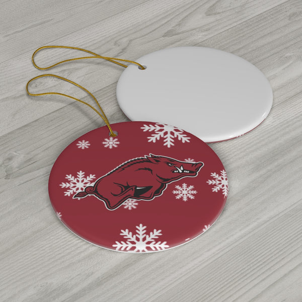Arkansas Ceramic Ornaments