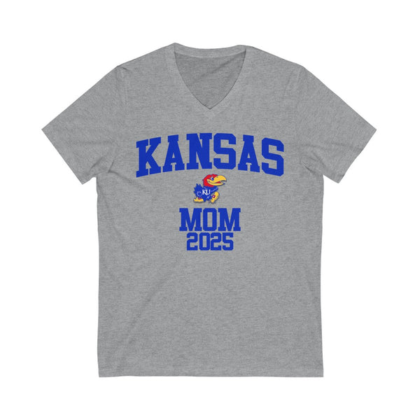 Kansas Class of 2025 - MOM V-Neck Tee