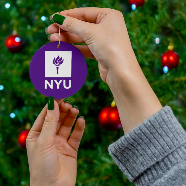 NYU Ceramic Ornaments