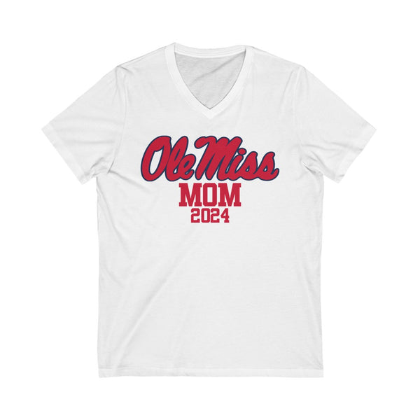 Ole Miss Class of 2024 - MOM V-Neck Tee