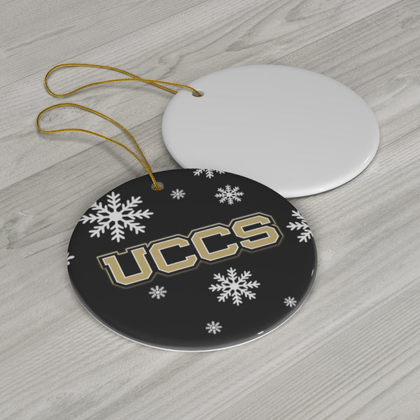 UCCS Ceramic Ornaments