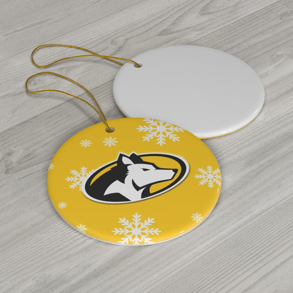 Michigan Tech Ceramic Ornaments