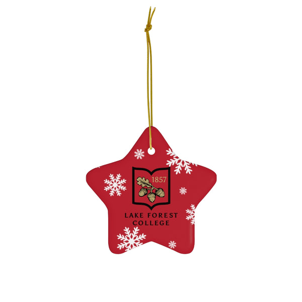 Lake Forest Ceramic Ornaments