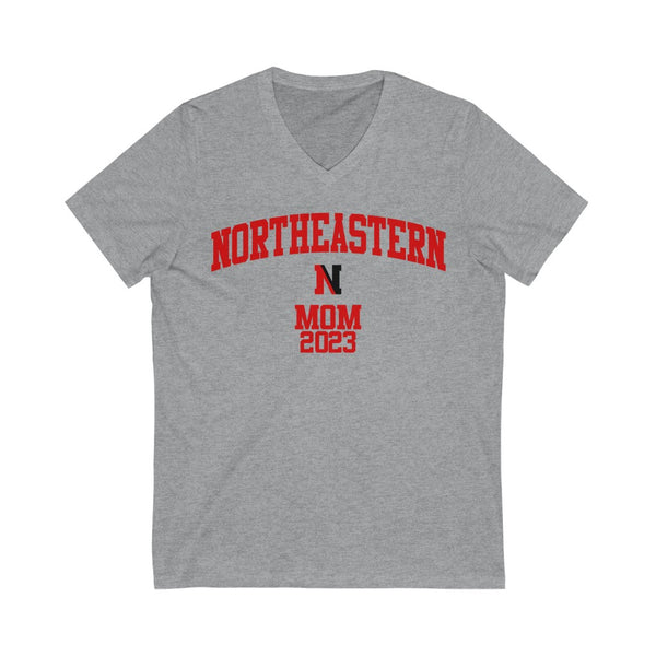 Northeastern Class of 2023 - MOM V-Neck Tee