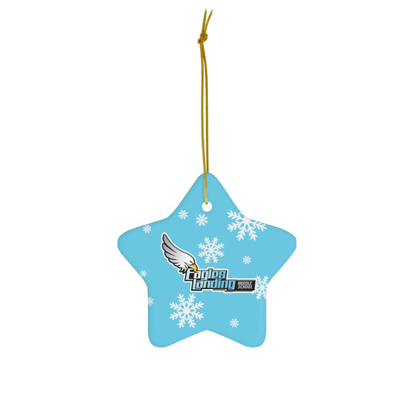 Eagles Landing Ceramic Ornaments