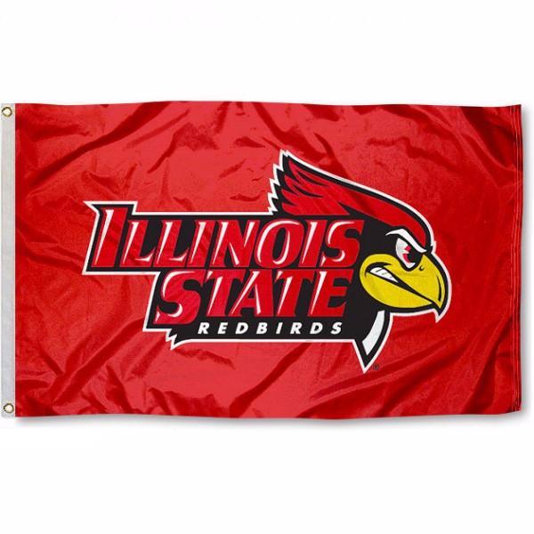 Illinois State Redbirds Flag