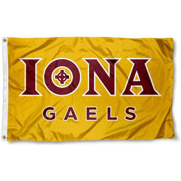 Iona Gaels Gold Flag