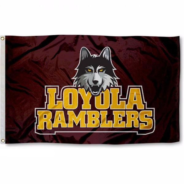 Loyola University Chicago Ramblers Flag