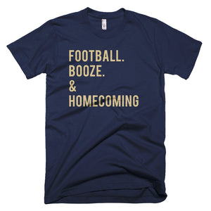BYU Football. Booze. & Homecoming T-Shirt