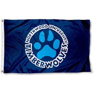 Northwood University Timberwolves Flag