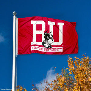 Boston University BU Terriers Flag