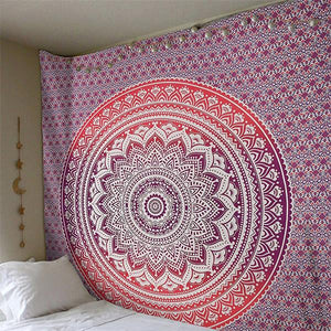 Multi-Color Mandala Flower Bohemian Tapestry Dorm Decor