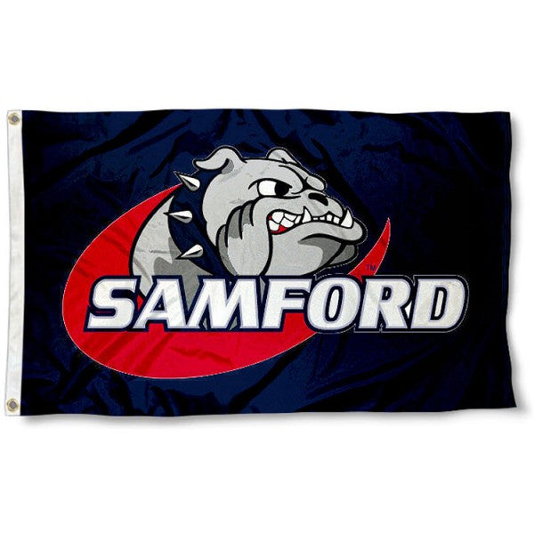 Samford University Bulldogs Flag