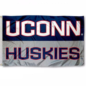 University of Connecticut Huskies Flag