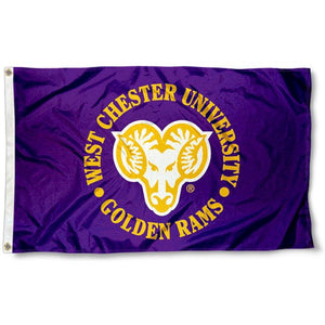West Chester University Golden Rams Flag